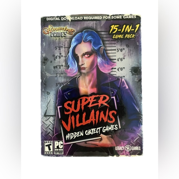 Amazing Games Super Villains Hidden Object Games For PC - Picture 2 of 4